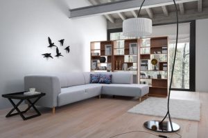 En hjørnesofa kan sagtens passe til den klassiske retrostil